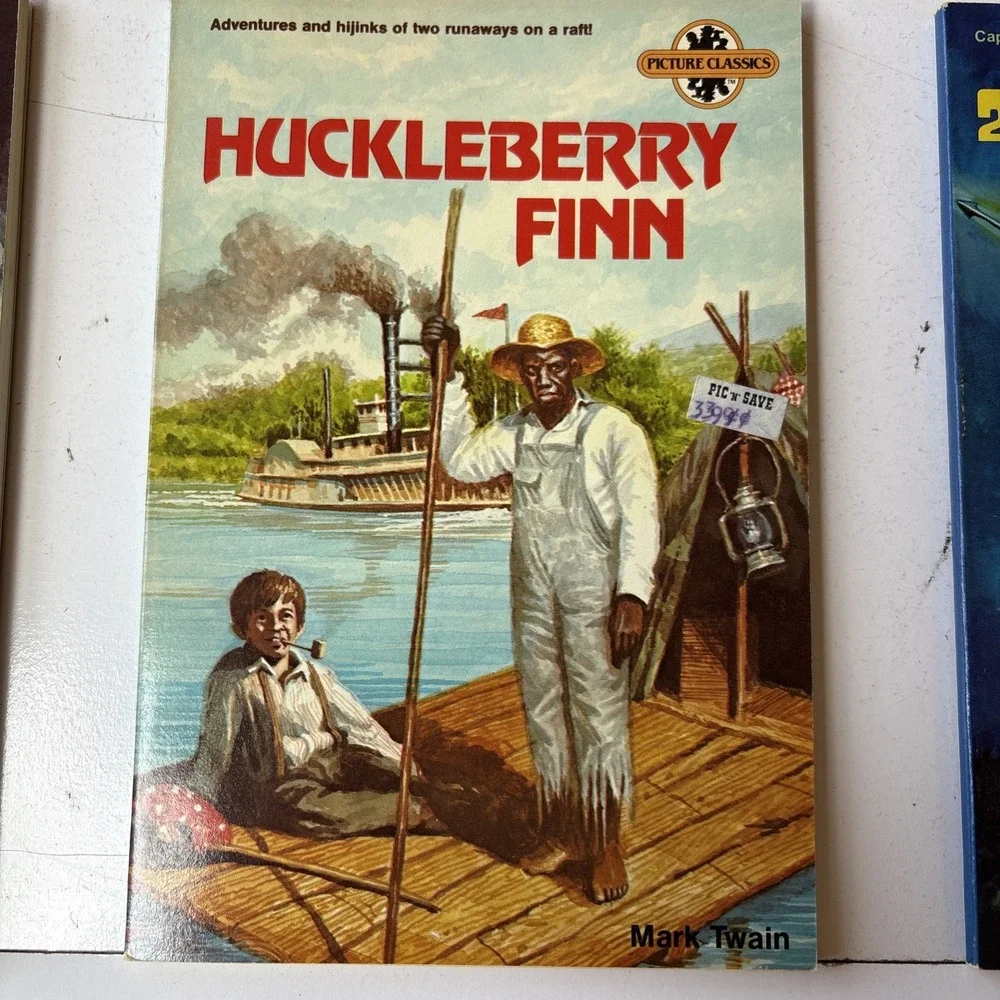 Lot of 7 Vintage 1973 Picture Classic Books Soft Cover (18N)